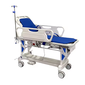Camilla de carro multifuncional hidráulica Camilla de ambulancia de emergencia ABS para uso hospitalario - Product Image 2