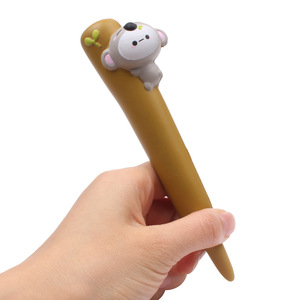 Pu Koala Fidget Pen Cover Slow <b>Rebound</b> Toy Animal Shape Stress Relief For Kids 8 13 Years Unisex - Product Image 1