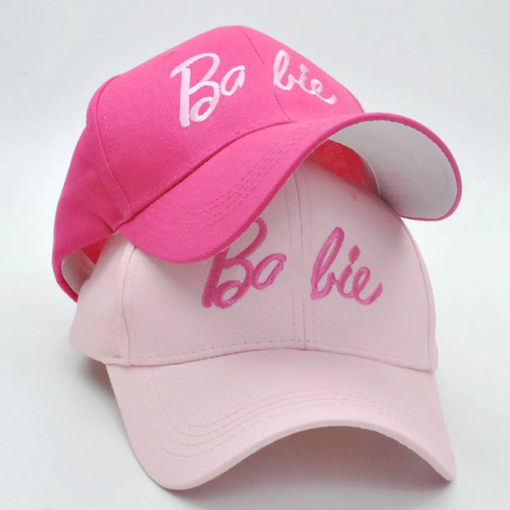 2023 Adjustable Size Sport Barbi pink cap designers hat gorras Custom Logo hats for men baseball