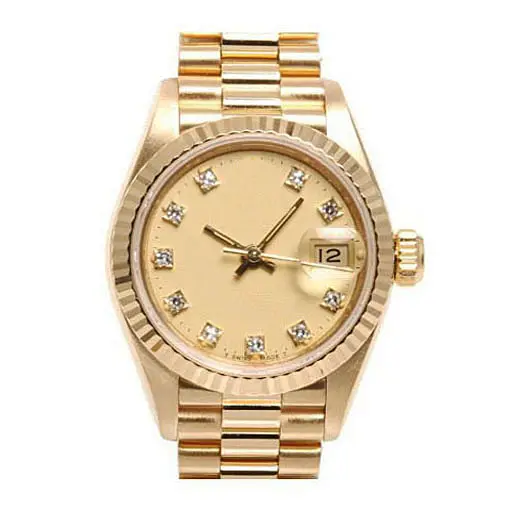Custom Fashion Watch Luxury Gold Plated Stainless Steel Automatic Quartz Watches For Men