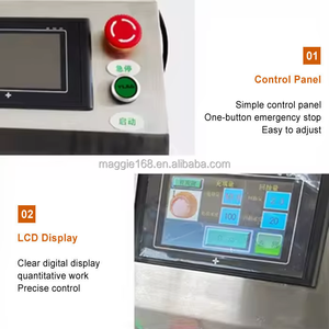 Máquina de Llenado de Crema para el Cabello Profesional de Alto Rendimiento, Máquina de Inyección de Crema Batida Tiramisú de Doble Control - Product Image 4