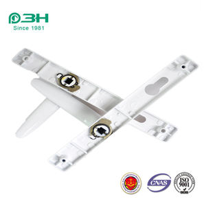 工厂锌合金铝窗扉门把手方形主轴门窗拉手锁 - Product Image 5