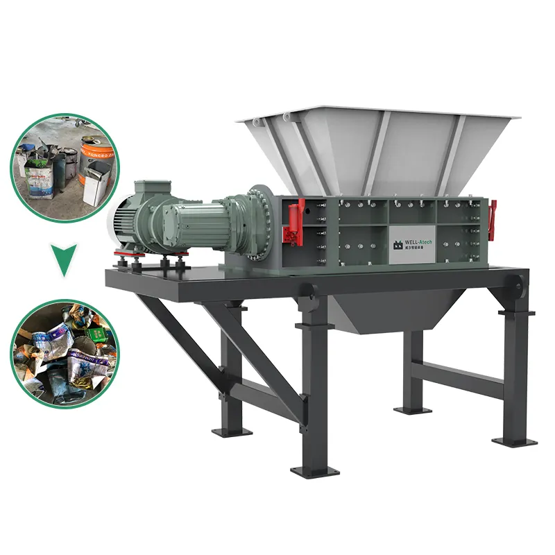 Clothes Shredder Textile Crusher Fabric Shredding Machine