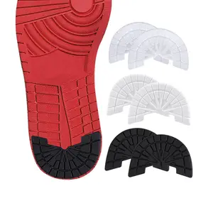 Shoe sole protectors Rubber sneaker protector pads Heel side wear repair adhesive stickers Shoe sole stickers
