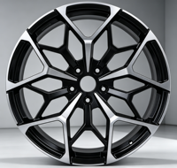 عجلات JWYC مقاس 17-23 بوصة 5x100 5x112 5x120 مصنوعة من سبيكة 6061-T6 بتصميم سباقات مقعر عميق تناسب سوبارو BRZ وتويوتا GR86