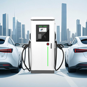 Estación de Carga Rápida para Vehículos CCS1/CCS2 de 240 kW con Conexión de Red 4G/Wifi, Tipo Pilar, con OCPP 2.01 - Product Image 2