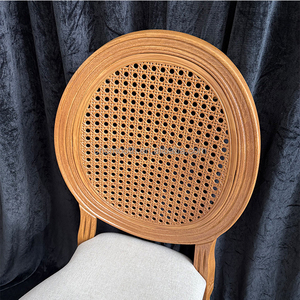 LISSE Design français empilable Antique <span class=keywords><strong>Louis</strong></span> <span class=keywords><strong>chaise</strong></span> tissu siège rotin canne dos <span class=keywords><strong>Louis</strong></span> événement mariage <span class=keywords><strong>chaise</strong></span> de salle à manger - Product Image 3