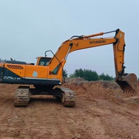 Excavatrice Hyundai 225LC-9T d'occasion de haute qualité, importée de Corée, excavatrice hydraulique sur chenilles d'occasion Hyundai 225, excavatrice d'occasion Hyundai 225LC-9T
