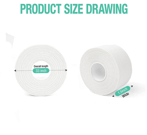 Băng Dính Thể Thao Màu Trắng Bảo Vệ Cơ Bắp Đấm Bốc Leo Núi Cử Tạ Bền Chắc Dễ Xé Tùy Chỉnh - Product Image 2