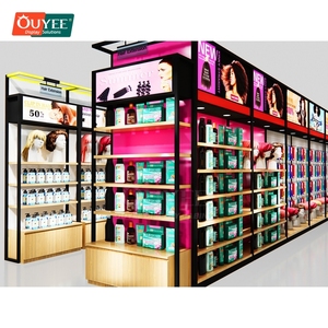 Servicio de Diseño de Tiendas, Estanterías para Minoristas, Exhibidores para Pelucas, Altura Ajustable, Acero Inoxidable Cepillado, Exhibidores para Pelucas - Product Image 5