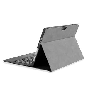 Smart Protective Case for Microsoft Surface Pro 9 13-Inch Tablet Leather PC PU Cover with Pen Holder