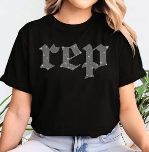 T-shirt di strass personalizzate pesanti 100% Unisex <span class=keywords><strong>con</strong></span> <span class=keywords><strong>cuore</strong></span> <span class=keywords><strong>rosso</strong></span> Topz Top vendita eco-friendly - Product Image 4