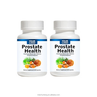 Capsules naturelles de soutien de la prostate pour hommes/Complément alimentaire pour la santé des cheveux Saw Palmetto Capsules avec vitamine C et magnésium