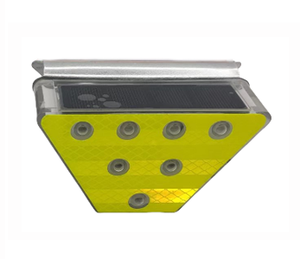 Luz de Advertencia Síncrona Solar Antiniebla, Barra Reflectante de Material ABS para PC, Luz de Seguridad para Barandilla de Carretera - Product Image 3