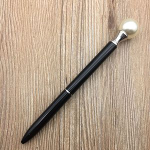 Big Pearl Top Twist Metal Ballpoint <b>Pen</b> <b>Multi</b> <b>Color</b> For Girls Wedding Birthday Promotional Wholesale Gift - Product Image 3