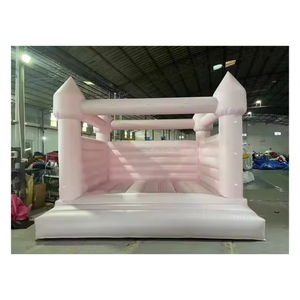 Vente chaude Château gonflable pour enfants <span class=keywords><strong>de</strong></span> qualité commerciale rose Château gonflable avec la meilleure qualité et un bon prix - Product Image 1