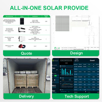 Sistem Tenaga Surya On Grid Sunpal 30Kw 30 Kw 50Kw 50 Kw 100Kw Paket Panel Surya Lengkap Sistem On Grid Dengan Baterai Daya Rumah