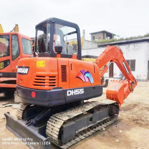 Miniexcavadora Doosan DH55 Excavadora Doosan Pequeña Excavadora DH55 DH60 DX55 DX60 - Product Image 1