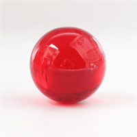 Boule de verre décorative en marbre transparent, jouet personnalisé, 3 pièces, 11mm 12mm 14mm