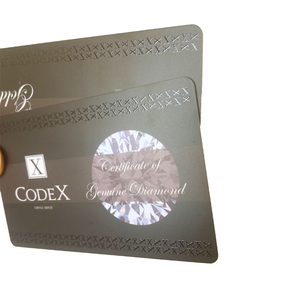 Custom Hico/Loco magnetic strip plastic business gift cards