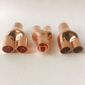 Bán Buôn Bán Lẻ Đồng Phù Hợp Side Outlet Tee Đồng Y Phụ Kiện Y Tee Ba Lỗ Ống Đồng Khớp - Product Image 4