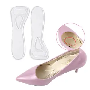 Women's 3/4 Silicone Gel Dress Shoe Insole Comfortable Metatarsal High Heels Inserts Insole For Shoe