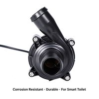 Pompe à eau centrifuge micro 12V DC à longue durée de vie, résistante à la corrosion, faible bruit, pour système de chasse d'eau intelligent des toilettes