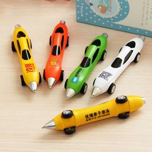 Wholesale Custom Logo 1.0mm Ballpoint <b>Pens</b> Multi-Colored Wood and Plastic Car-Shaped Design for Gift Promotion - Product Image 3