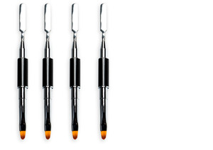 Double Head <strong>Nail</strong> <strong>Pen</strong> Take and Press Glue Embossed <strong>Nail</strong> Brush Lines Painting <strong>Pen</strong> Brushes UV Gel <strong>Polish</strong> Tips Brush Custom LOGO 1PC - Product Image 6
