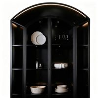 Luxuriöse Glas-Vitrine mit LED-Beleuchtung Edelstahl-Schmucktheke für Uhren- und Juweliergeschäfte - Umweltfreundlich und Anpassbar