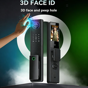 Cerradura Inteligente Glomarket Totalmente Automática con Reconocimiento Facial 3D, Videoportero WiFi Tuya, Cerradura Digital con Huella Dactilar - Product Image 6
