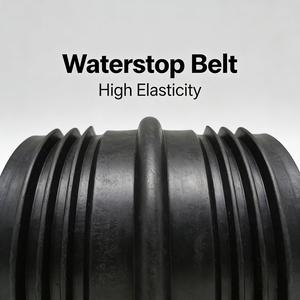 Bande d'étanchéité en caoutchouc EPDM pour applications industrielles et de construction avec composé de béton - Product Image 2
