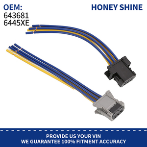 <span class=keywords><strong>Module</strong></span> de commande 643681 6445XE pour Peugeot <span class=keywords><strong>307</strong></span> 308 Citroën C4 C4 Saga – Résistance de ventilateur de refroidissement, unité de commande de ventilateur de radiateur – Pièce de remplacement - Product Image 2