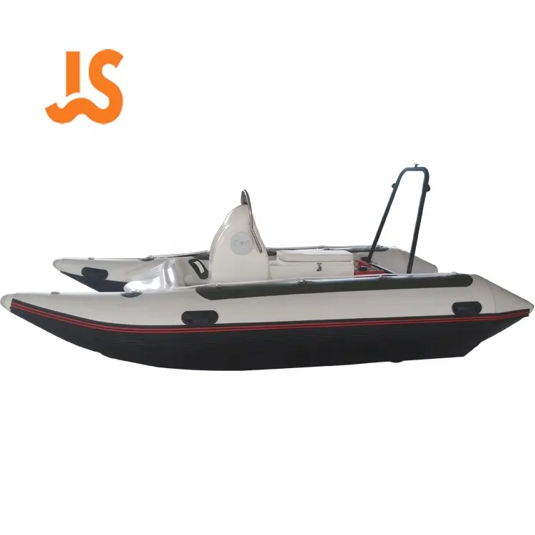 Catamarano gonfiabile 3.3m (10'8) barca da pesca con motore a motore per tirare le perdite dall'acqua in situazioni di salvataggio