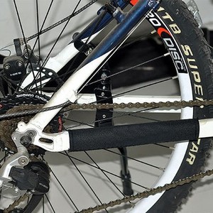 Protector de Cadena de Bicicleta Yueli, Negro, de Tela de Neopreno, Resistente, para Bicicleta de Montaña, Accesorios de Ciclismo - Product Image 2