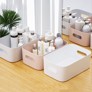 Hot Selling Large Storage Bins Stackable Plastic Organizer Container Bathroom Storage Box