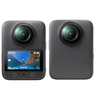 Caméra d'action 8K à 360 degrés, WiFi, écran tactile, étanche, caméra de sport pour le cyclisme, la moto, la plongée - Product Image 1