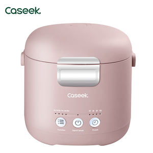 Mini Cuiseur à Riz Coréen Électrique Multifonctionnel Intelligent avec Maintien au Chaud pour la Maison, Rose et Blanc, Personnalisation OEM par Usine Chinoise - Product Image 1