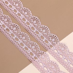 حافة مزخرفة من الدانتيل والنايلون والدانتيل الفرنسي 3 ، لتزيين الملابس - Product Image 4