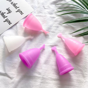 Mejor <span class=keywords><strong>Precio</strong></span> Nuevo Diseño Reutilizable Yueyue DG22 Copas <span class=keywords><strong>Menstrual</strong></span> Set Período Orgánico Copas Lavado Esterilizador Silicona - Product Image 1