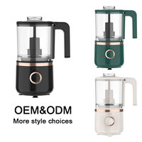 Hachoir à aliments sans fil 42923 USB Chargement de cuisine électrique Hachoir à fruits, oignons et légumes Hachoir à viande Mini robot de cuisine en plastique