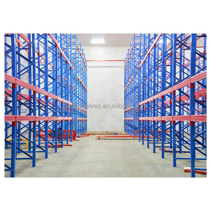 Economical Industrial Shelving Double Deep Pallet Racks Steel Storage ...