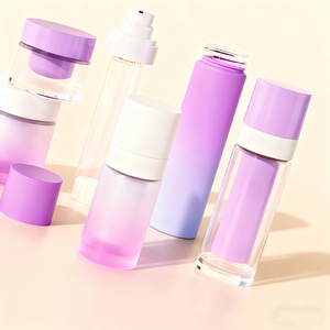 Tùy Chỉnh Rõ Ràng Mờ Tinh Chất Chai 15Ml 30Ml 50Ml 100Ml Kem <span class=keywords><strong>Jar</strong></span> Bao Bì Có Thể Thay Thế Bên Trong Không Có Không Khí Thủy Tinh Huyết Thanh Bơm Kem Dưỡng Da - Product Image 5