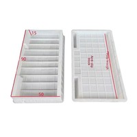 Nouveau type de moule pour couverture de jardin potager, dalle de ciment bleu pour allée et trottoir, pavage de cour en plastique moulé par injection