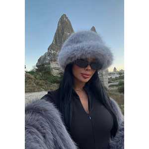 Chapeau en peluche gris respirant, tendance et imperméable pour le cyclisme, le ski, les activités de plein air, la pêche, les sports, les fêtes, les occasions décontractées et les voyages - Product Image 3