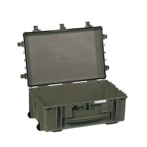 EXPLORER CASES - 7630.G E Estuche de gran tamaño, certificado IP67 verde militar, estuches profesionales vacíos IMPERMEABLES Y A PRUEBA DE GOLPES - Product Image 1
