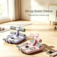 Barre d'assistance pour sit-ups RS avec sangles de maintien pour les pieds, équipement d'entraînement abdominal à domicile pour étudiants, entraîneur de stabilisation du tronc