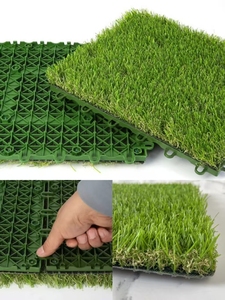Base de PVC para patio, balcón, <span class=keywords><strong>piso</strong></span> suspendido, empalme de césped <span class=keywords><strong>artificial</strong></span>, exterior, <span class=keywords><strong>terraza</strong></span> sintética, estera para césped simulado - Product Image 6