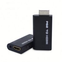 2026R PS2 ke USB Gamepad & Adaptor Konverter dengan Bahan Plastik ABS untuk TV dan Aksesori PS2