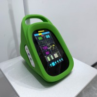 Perangkat Diagnostik Ultrasonik Portabel Uryn RN5 Layar Sentuh Baterai Terpasang ECG SpO2 NIBP TEMP untuk Rumah Sakit Hewan ICU Bedah